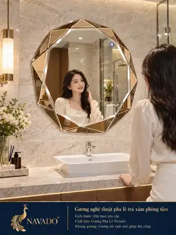 Crystal golden bronze · bathroom