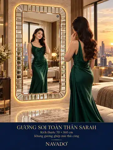 Sarah Full-Length Mirror, 70 × 160 cm — NAVADO mirror