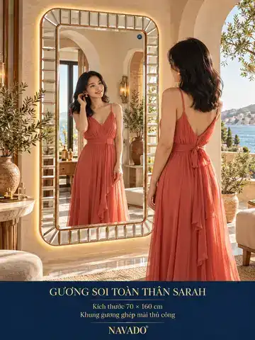 Sarah Full-Length Mirror, 70 × 160 cm — NAVADO mirror