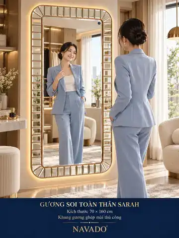 Sarah Full-Length Mirror, 70 × 160 cm — NAVADO mirror