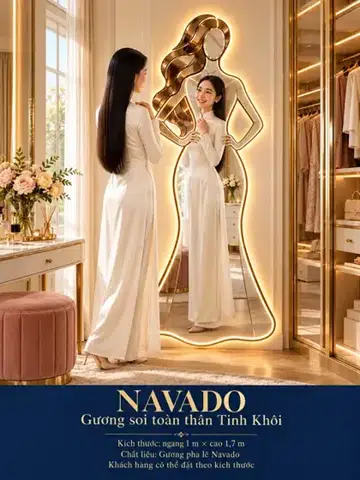Pure Light Full-length LED Mirror