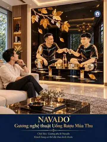 Autumn Wine Mirror Artwork