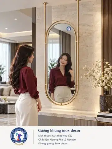 Stainless steel frame decorative