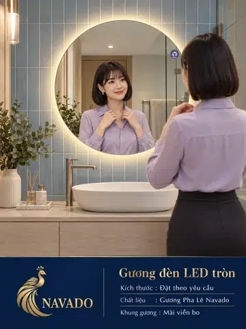 LED round polished edge