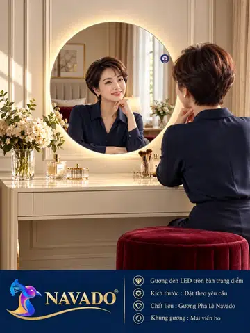 LED round vanity