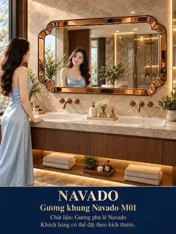 Navado M01 — Double Vanity Mirror