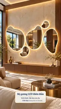 Angel LED Mirror Set