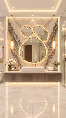 Decorative LED Mirror Set