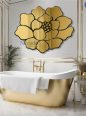 Luxury Art Bathroom Wall Mirror – Rose NAV 2013-NT - Image 4