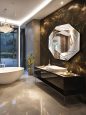 Luxury Artistic Wall Mirror Kevia NAV 2089-NT - Image 2