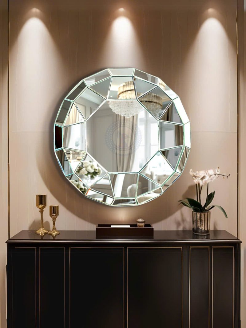 Premium Artistic Decorative Wall Mirror Rocio NAV 2208-NT - Image 2