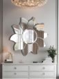 Luxury Wall-Mounted Decorative Mirror Peony NAV 2047-NT