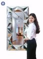 Beveled Luxury Decorative Wall Mirror Navado Hathaway NAV 2084-NT