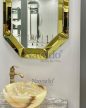 Luxury Gold Frame Bathroom Wall Art Mirror BRIAN NAV 2005-NT - Image 2