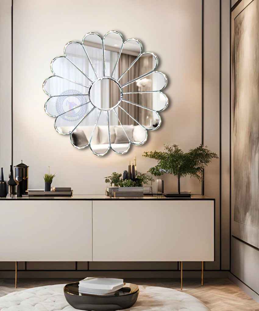 Luxury Modern Wall Art Mirror TANA NAV 2046-NT