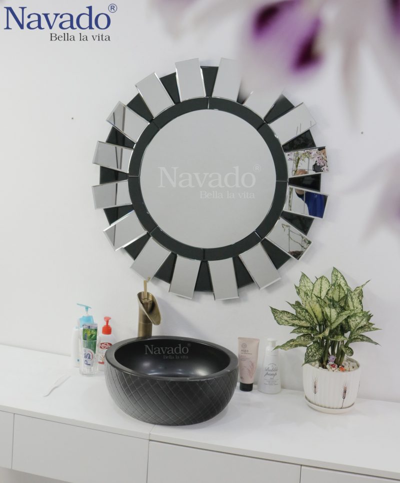Makeup Wall Mirror Sarah NAV 2037-NT - Image 2